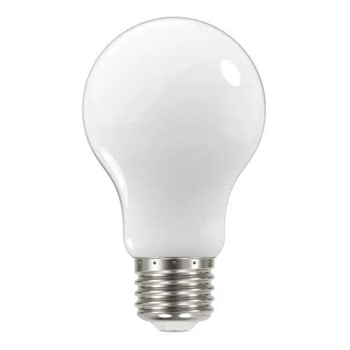 Satco S12428, A19 LED Filament, 11W, 120V, 4000K Cool White, 1100 Lumens, Medium E26 Base, Soft White Finish