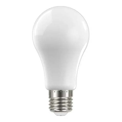 Satco S12435, A19 LED Filament, 13.5W, 120V, 4000K Cool White, 1500 Lumens, Medium E26 Base, Soft White Finish