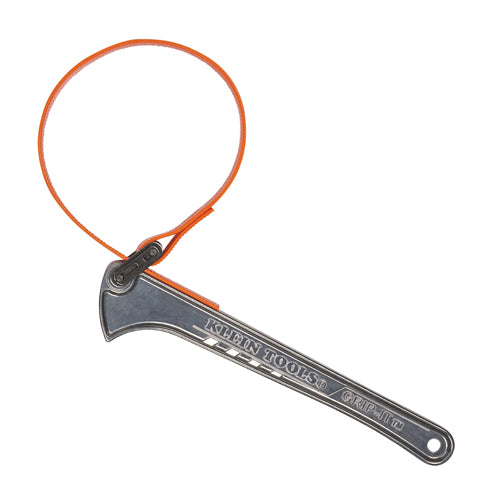 Klein Tools S12HB, Grip-It™ Strap Wrench, 1-1/2 to 5-Inch, 12-Inch Handle