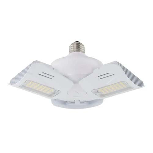 Satco S13118, LED Utility Light, 60W, 100-277V, 4000K Cool White, 5880 Lumens, Medium E26 Base, Clear Finish