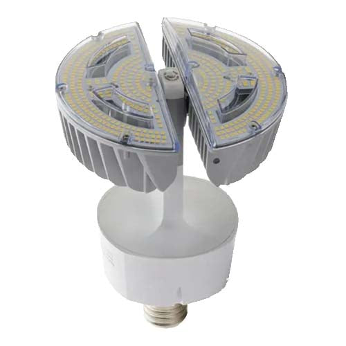 Satco S13127, LED HID Replacement, 100W, 100-277V, 5000K Natural Light, 15000 Lumens, Mogul EX39 Base, Clear Finish