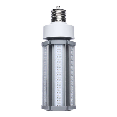 Satco S13139, Turtle Friendly 585Nm Amber Corncob, 50W, 120-277V, 1600K, 3750 Lumens, Mogul EX39 Base, Dark Gray Finish