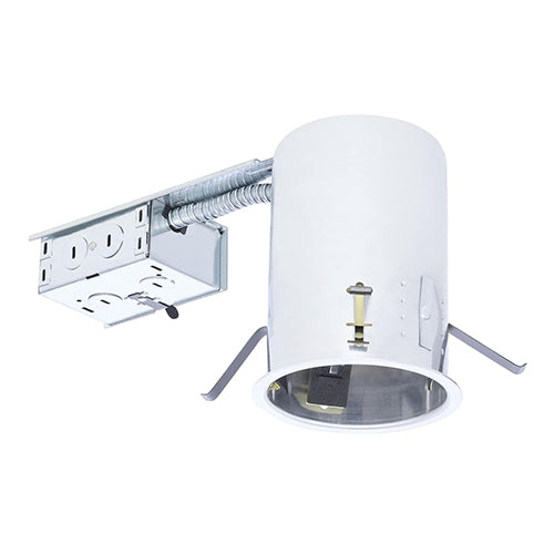 Satco S14003, 4" CAN REMODEL E26, 120V, 4", IC, AT, Remodel Can, E26 Socket