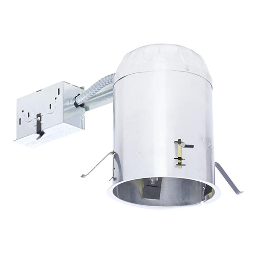 Satco S14007, 5" CAN REMODEL E26, 120V, 5", IC, AT, Remodel Can, E26 Socket