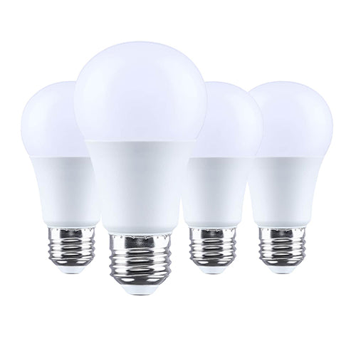 Satco S15180, 14A19L/850/E26/P/D/4PK, A19 LED, 14W, 120V, 5000K Natural Light, 1600 Lumens, Medium E26 Base, Frost Finish, 4-Pack