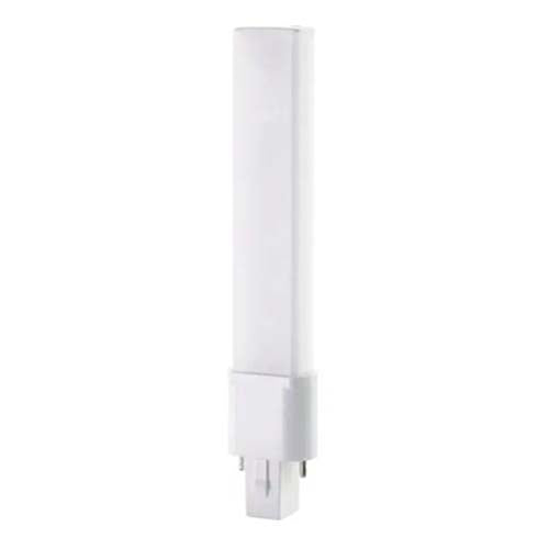Satco S18400, PL 2-PIN LED, 4.5W, 120-277V, 2700K Warm White, 450 Lumens, G23 Base, Frost Finish, 10 Packs