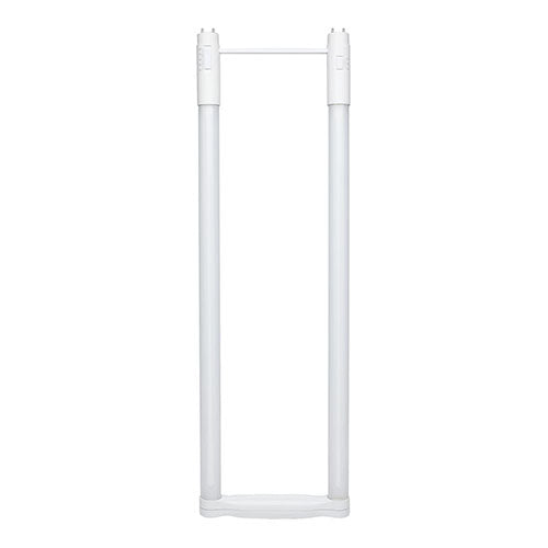 Satco S18413, 6'' T8 U-Bend LED, 11.5/13/15W, 120-277V, 3000/3500/4000/5000/6500K, 1800/2000/2200 Lumens, Medium Bi Pin Base, Frost Finish