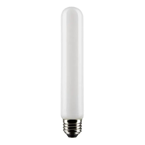 Satco S21357, T9 LED Filament, 8W, 120V, 3000K Soft White, 700 Lumens, Medium E26 Base, Frost Finish