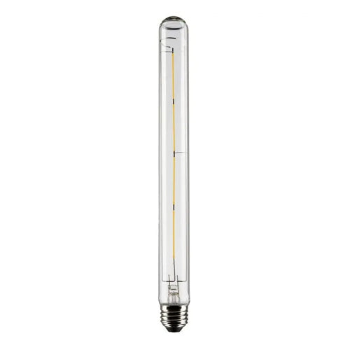 Satco S21359, T9 LED Filament, 8W, 120V, 3000K Soft White, 800 Lumens, Medium E26 Base, Clear Finish