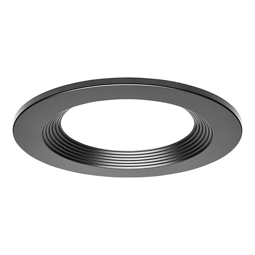 Satco S21657, CDL 8IN ROUND TRIM BRONZE, Plus Series Commercial LED Downlight Trim, 8 Inch Round, Bronze Finish, Compatible with Plus Series S21602