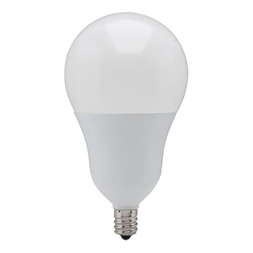 Satco S21807, A19 LED, 9.8W, 120V, 5000K Natural Light, 800 Lumens, Candelabra E12 Base, Frost Finish, 24 Packs