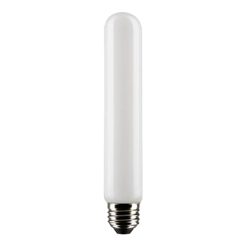 Satco S21868, T9 LED Filament, 8W, 120V, 2700K Warm White, 700 Lumens, Medium E26 Base, Frost Finish