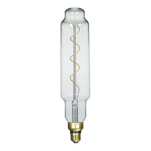 Satco S22430, T24 LED vintage style Filament, 4W, 120V, 2150K, 200 Lumens, Medium E26 Base, Clear Finish