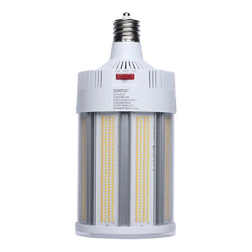 Satco S23136, Corncob, Field Selectable LED, 270/200/135W, 120-277V, 3000/4000/5000K, 45330/34581/24450 Lumens, Mogul EX39 Base, White Finish