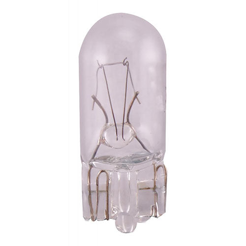 Satco S2731, T3 1/4 Miniature, 3.8W, 14V, Mini Wedge Base, Clear Finish, 10 Packs