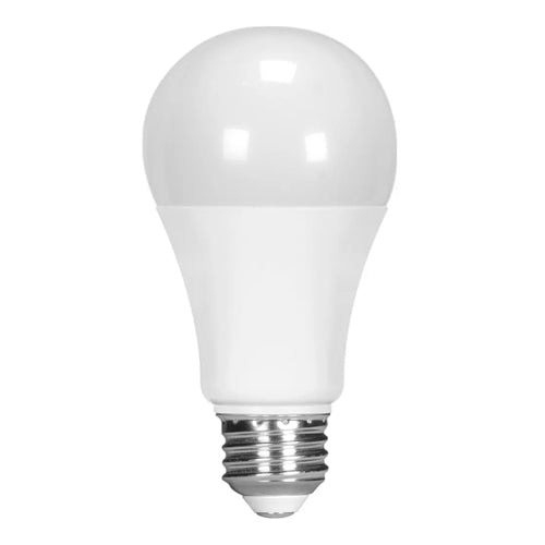 Satco S28484, A19 LED, 11.5W, 120V, 5000K Natural Light, 1100 Lumens, Medium E26 Base, Frost Finish