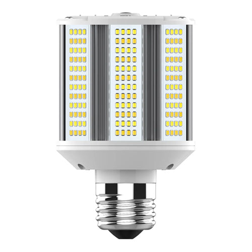 Satco S28928, LED Hi-Pro Wall Pack, 5/10/20W, 120-277V, 3000K/4000K/5000K, 850/1500/3000 Lumens, Medium E26 Base, White Finish
