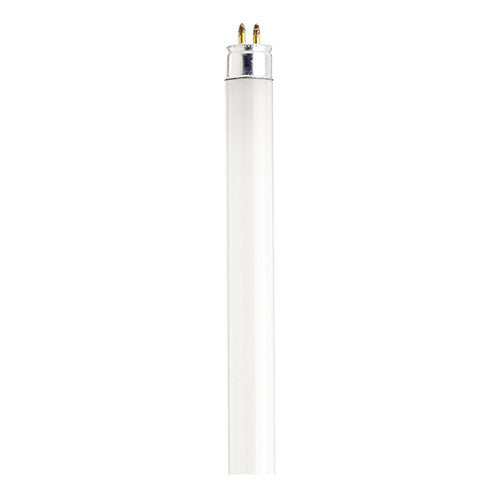 Satco S2911, 1.75' T5 Preheat Fluorescent, 13W, 6500K Daylight, 780 Lumens, Miniature Bi Pin Base, Frost Finish, 10 Packs