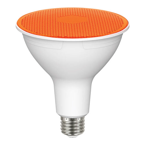 Satco S29483, PAR38 LED, 11.5W, 120V, Medium E26 Base, Amber Finish
