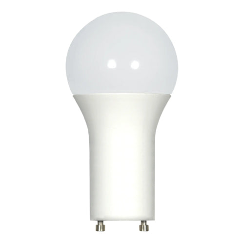 Satco S29805, A19 LED, 15W, 120V, 4000K Cool White, 1600 Lumens, Bi Pin GU24 Base, Frost Finish, 6 Packs