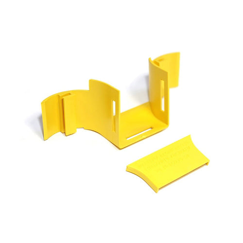 Leviton S2TRM-TRM, 2''x2'' Outlet Trumpet, Yellow