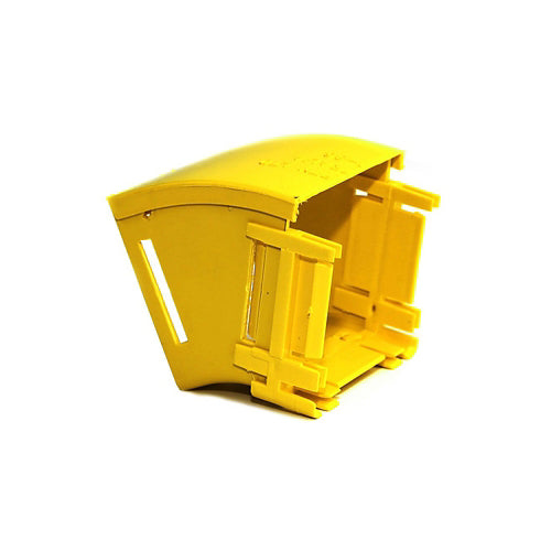 Leviton S2VEL-30D, 2''x2'' Vertical Elbow without Cover, 30 Deg Down, Yellow