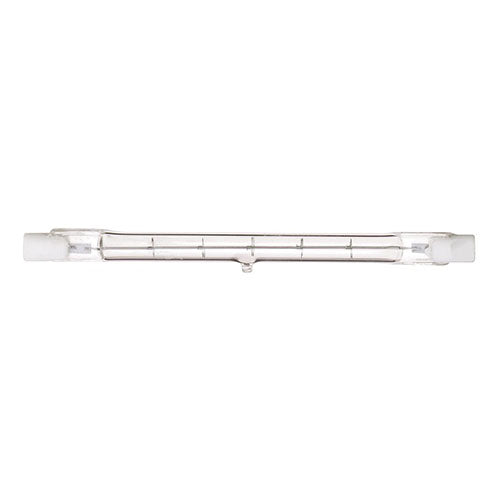 Satco S3105, T3 Halogen, 500W, 120V, 2900K Warm White, 9500 Lumens, Double Ended Base, Clear Finish, 12 Packs