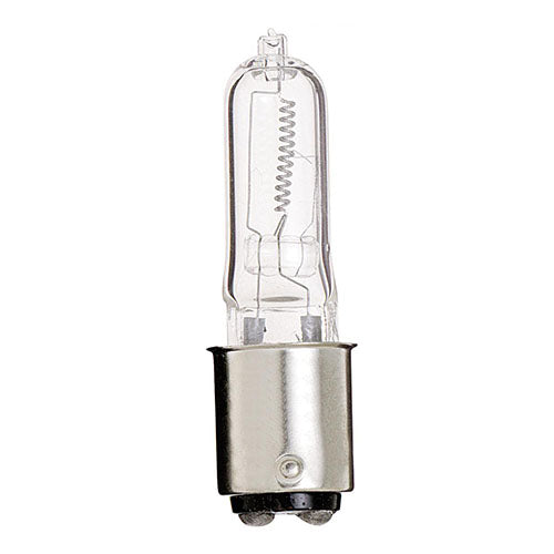 Satco S3123-TF, T4 1/2 Halogen, 250W, 120V, 2900K Warm White, 4200 Lumens, Bayonet Double Contact Base, Shatter Proof, Clear Finish