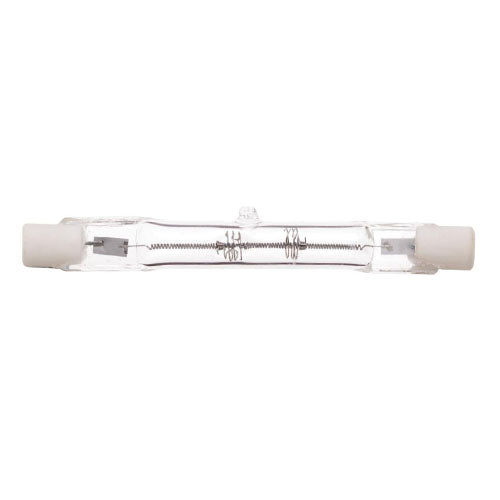 Satco S3145, T3 Halogen, 200W, 120V, 2900K Warm White, 3400 Lumens, Double Ended Base, Clear Finish, 12 Packs