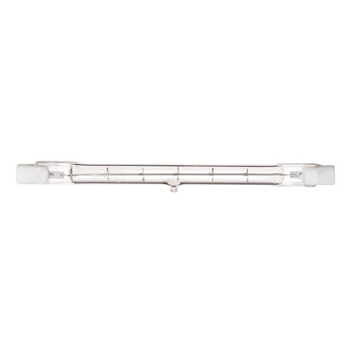 Satco S3166, T3 Halogen, 100W, 120V, 2900K Warm White, 1650 Lumens, Double Ended Base, Clear Finish, 12 Packs