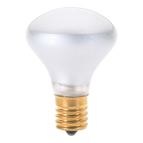 Satco S3205-TF, R14 Incandescent, 25W, 120V, 2700K Warm White, 135 Lumens, Intermediate E17 Base, Shatter Proof, Frost Finish
