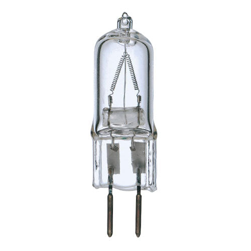 Satco S3427, T4 Halogen, 50W, 120V, 2900K Warm White, 750 Lumens, Bi Pin GY6.35 Base, Clear Finish, 12 Packs