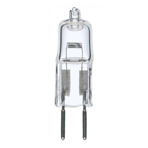 Satco S3459, T3 Halogen, 10W, 12V, 2900K Warm White, 120 Lumens, Bi Pin G4 Base, Clear Finish, 12 Packs