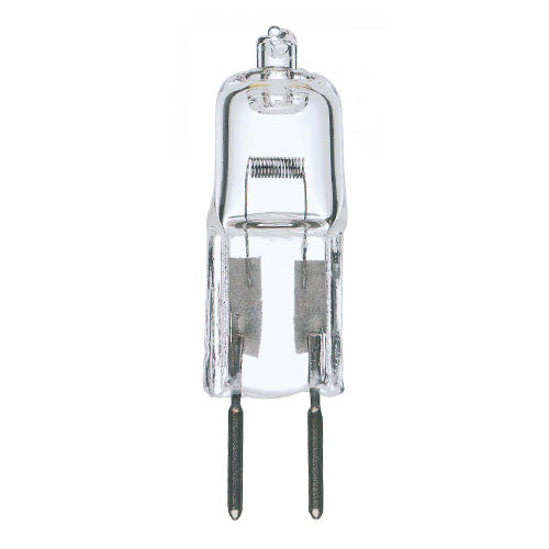 Satco S3468, T3 Halogen, 20W, 12V, 2900K Warm White, 300 Lumens, Bi Pin G4 Base, Clear Finish, 12 Packs