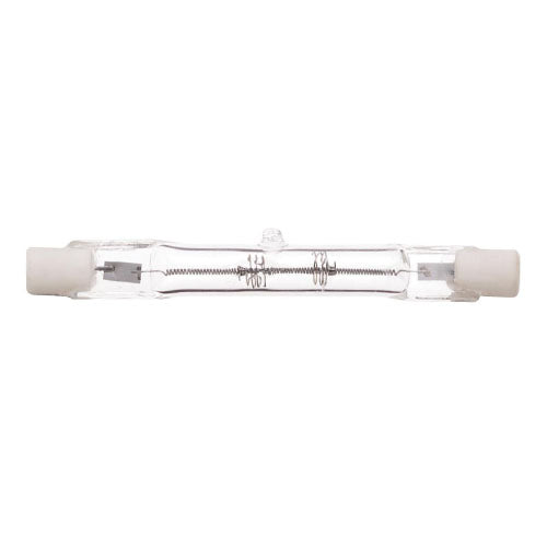 Satco S3482, T3 Halogen, 200W, 120V, 2900K Warm White, 3400 Lumens, Double Ended Base, Clear Finish, 12 Packs