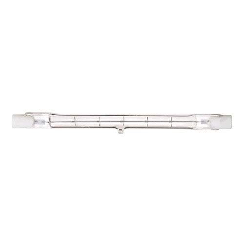 Satco S3497, T3 Halogen, 500W, 120V, 2900K Warm White, 9500 Lumens, Double Ended Base, Clear Finish, 12 Packs