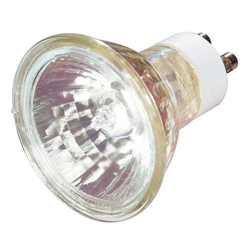 Satco S3501, MR16 Halogen, 35W, 120V, 2900K Warm White, 290 Lumens, Bi Pin GU10 Base, 12 Packs