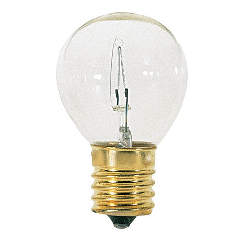 Satco S3621, S11 Incandescent, 10W, 120V, 2700K Warm White, 80 Lumens, Intermediate Base, Clear Finish, 10 Packs