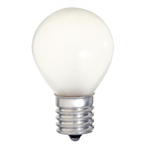 Satco S3622, S11 Incandescent, 10W, 120V, 2700K Warm White, 80 Lumens, Intermediate Base, Frost Finish, 10 Packs