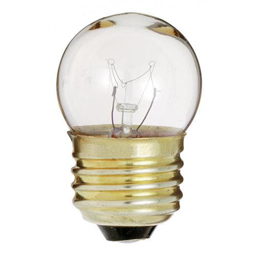 Satco S3630, S11 Incandescent, 25W, 2700K Warm White, 210 Lumens, Intermediate Base, Clear Finish, 10 Packs
