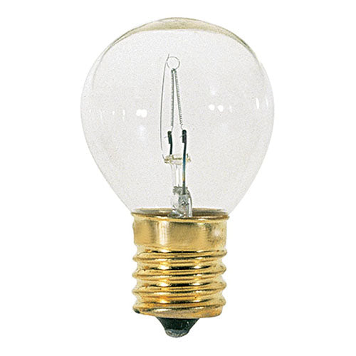 Satco S3718, S11 Incandescent, 25W, 120V, 2700K Warm White, 220 Lumens, Intermediate Base, Clear Finish, 10 Packs