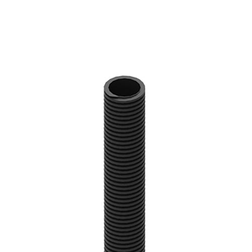 Leviton S38RT-2M, Round Convoluted Tube, 38mm Diameter, 2 Meters, Black