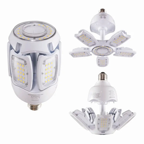 Satco S39768, LED HID Replacement, 30W, 100-277V, 2700K Warm White, 3840 Lumens, Medium E26 Base, Clear Finish