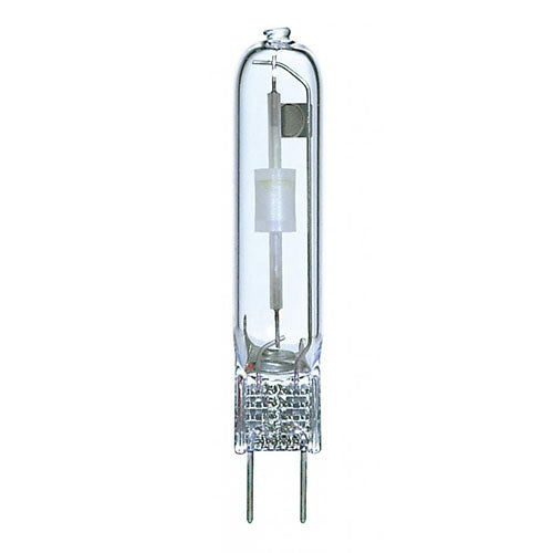 Satco S4287, Metal Halide HID, 70W, 3000K Warm White, 6400 Lumens, Bi Pin G8.5 Base, Clear Finish