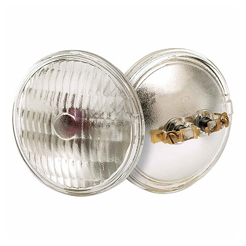 Satco S4307, PAR36 Incandescent, Sealed Beam, 35W, 12.8V, Screw Terminal Base, Translucent Finish