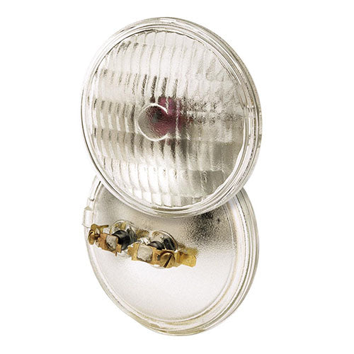 Satco S4346, PAR56 Incandescent, Sealed Beam, 300W, 130V, 2850K, 3840 Lumens, Mogul End Prong Base, Clear Finish