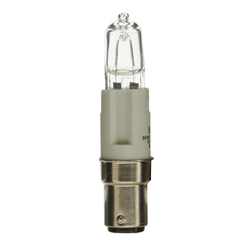 Satco S4361, T4 Long Halogen, 100W, 120V, 2900K Warm White, 1600 Lumens, Bayonet Double Contact Base, Clear Finish, 12 Packs