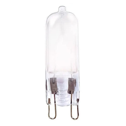 Satco S4649, T4 Halogen, 60W, 120V, 2900K Warm White, 738 Lumens, Double Loop Base, Frost Finish, 48 Packs