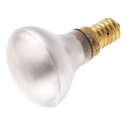 Satco S4706, R14 Incandescent, 40W, 130V, 2700K Warm White, 280 Lumens, European Base, Frost Finish, 10 Packs