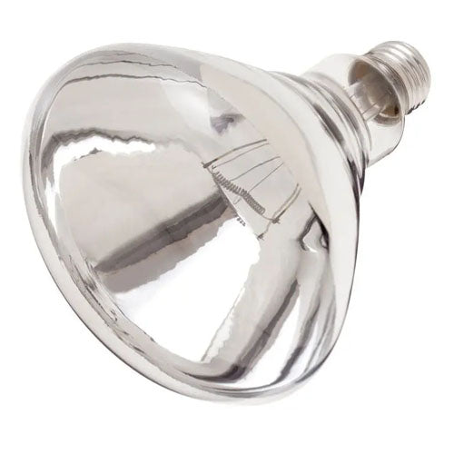 Satco S4885, R40 Incandescent, 250W, 120V, 2700K Warm White, Medium E26 Base, Clear Heat Finish, 12 Packs